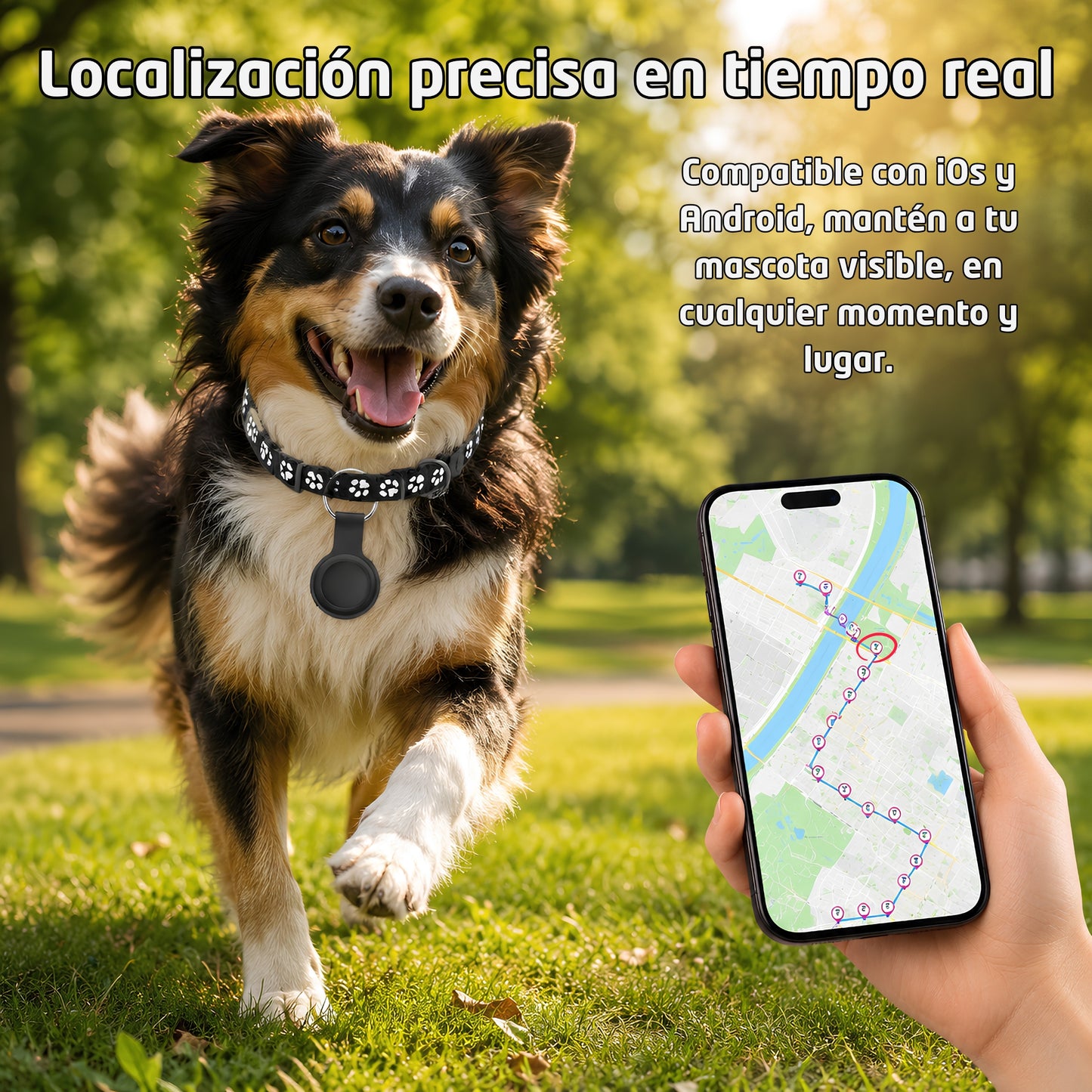 Localizador GPS para mascotas